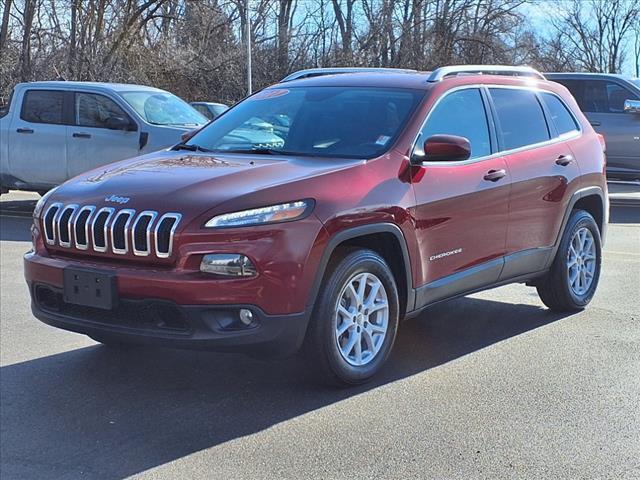 used 2017 Jeep Cherokee car, priced at $12,500