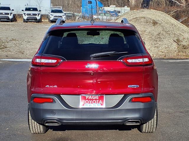 used 2017 Jeep Cherokee car, priced at $12,500