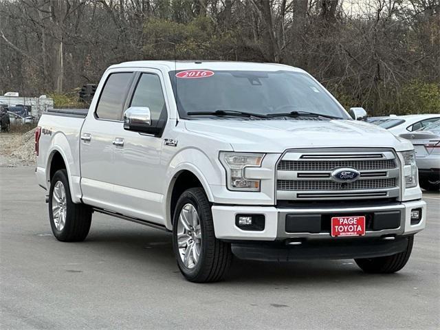 used 2016 Ford F-150 car, priced at $20,500