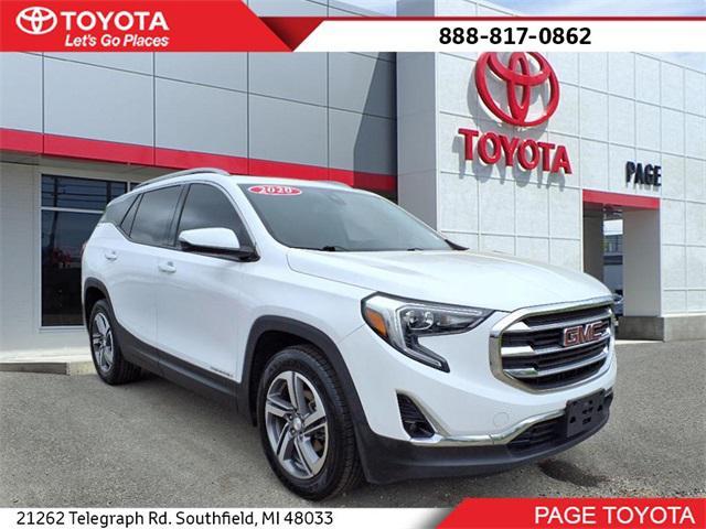 used 2020 GMC Terrain car, priced at $17,500