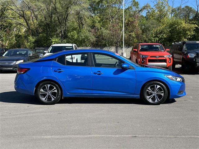 used 2021 Nissan Sentra car, priced at $15,000