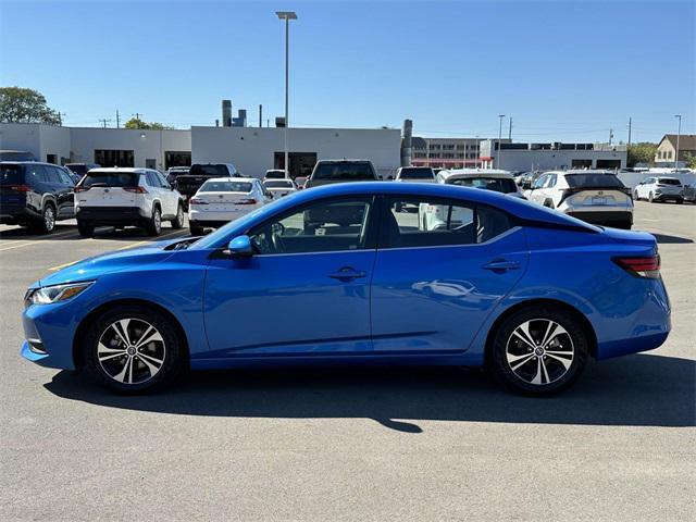 used 2021 Nissan Sentra car, priced at $15,000