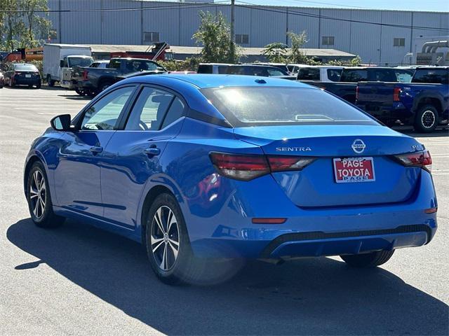 used 2021 Nissan Sentra car, priced at $15,000