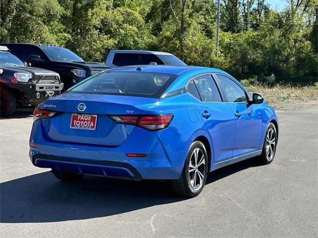 used 2021 Nissan Sentra car, priced at $15,000