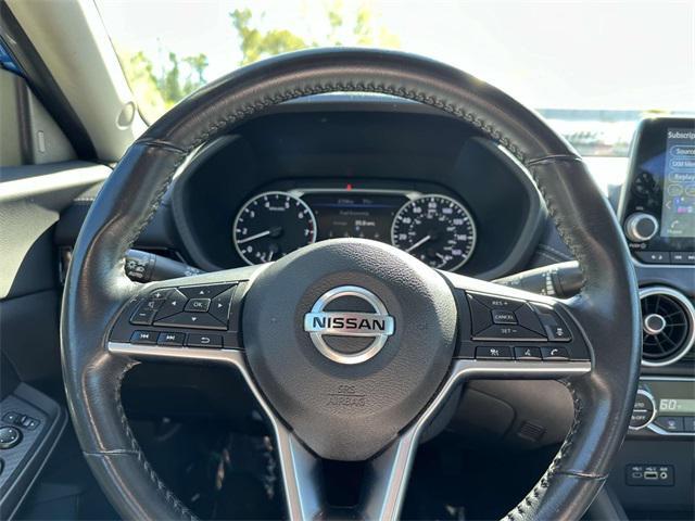 used 2021 Nissan Sentra car, priced at $15,000