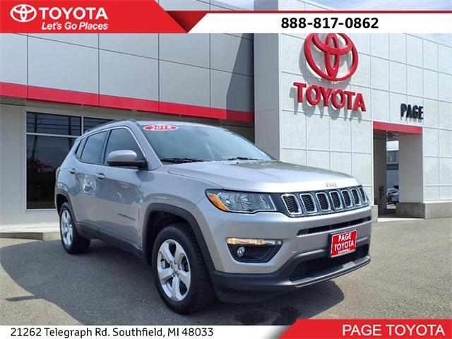 used 2018 Jeep Compass car, priced at $15,500