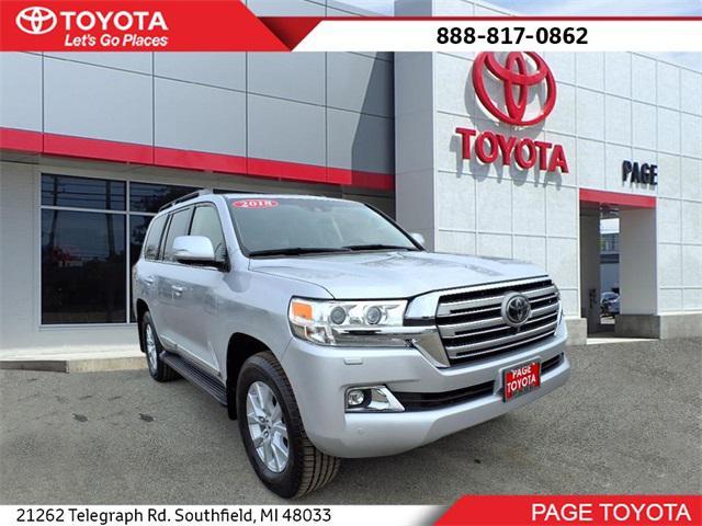 used 2018 Toyota Land Cruiser car, priced at $58,000