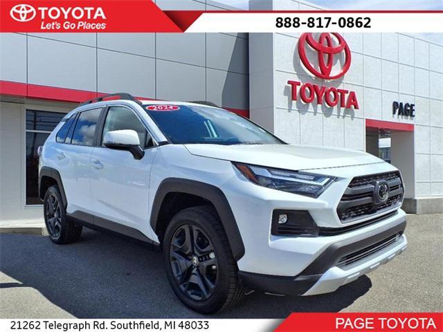 used 2024 Toyota RAV4 car, priced at $33,500