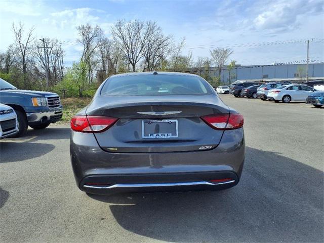 used 2015 Chrysler 200 car, priced at $9,000