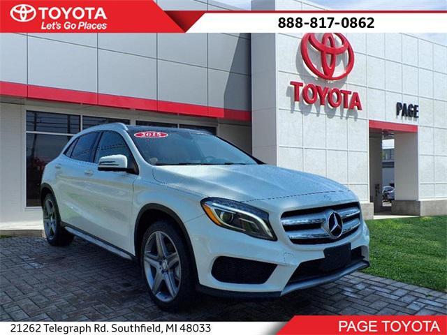 used 2015 Mercedes-Benz GLA-Class car, priced at $13,000
