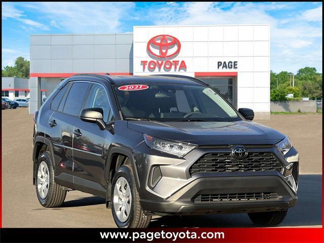 used 2021 Toyota RAV4 car, priced at $25,000