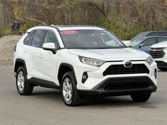 used 2020 Toyota RAV4 car, priced at $25,000