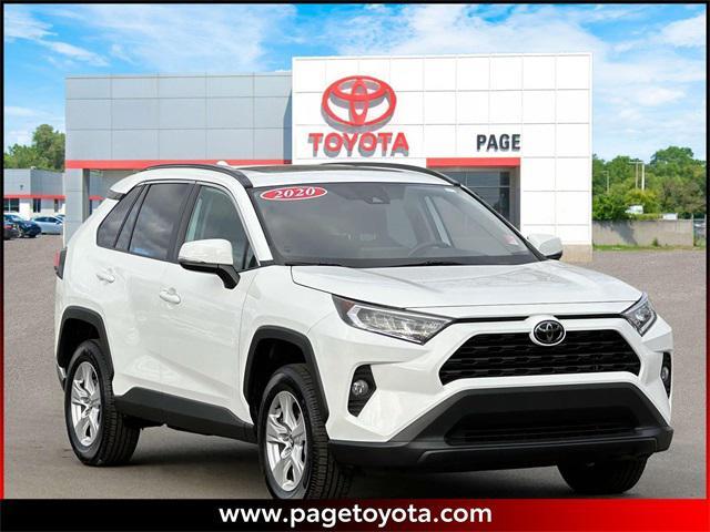 used 2020 Toyota RAV4 car, priced at $25,500