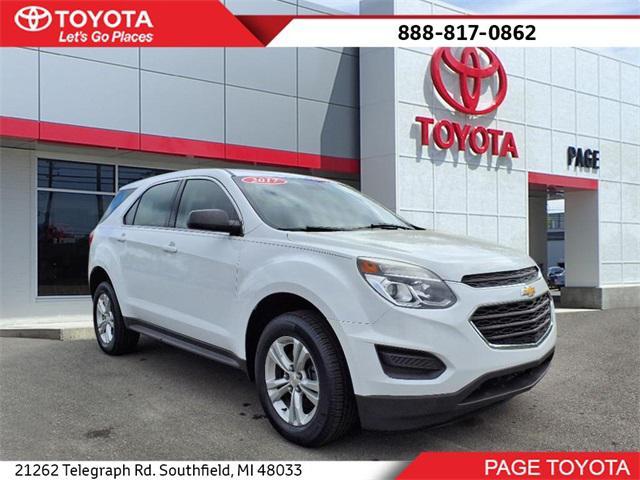 used 2017 Chevrolet Equinox car, priced at $11,000