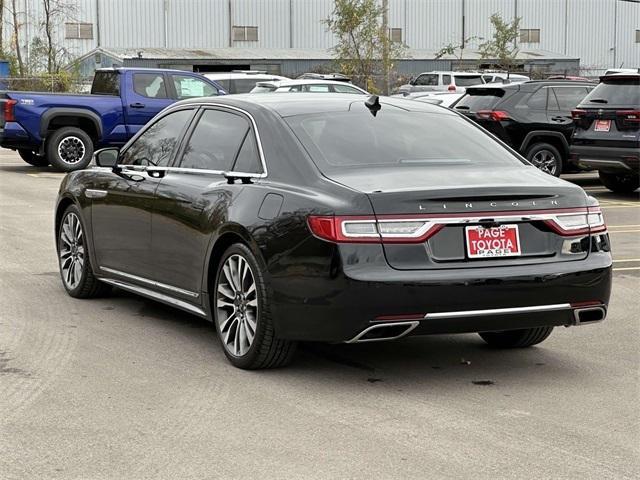 used 2018 Lincoln Continental car, priced at $24,000