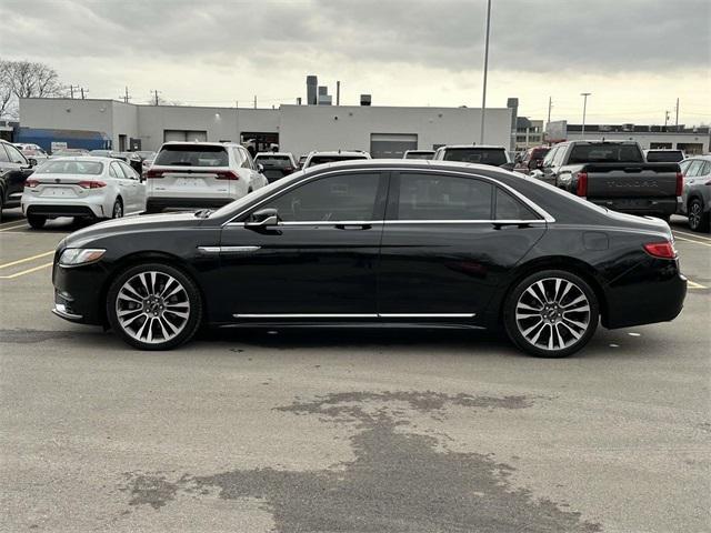 used 2018 Lincoln Continental car, priced at $24,000