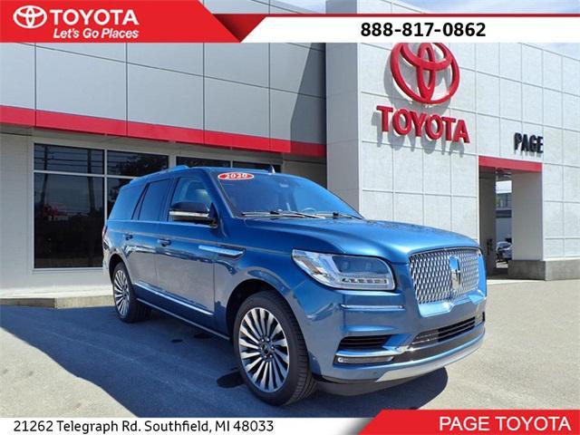 used 2020 Lincoln Navigator car, priced at $34,000