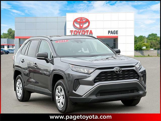 used 2021 Toyota RAV4 car, priced at $27,500