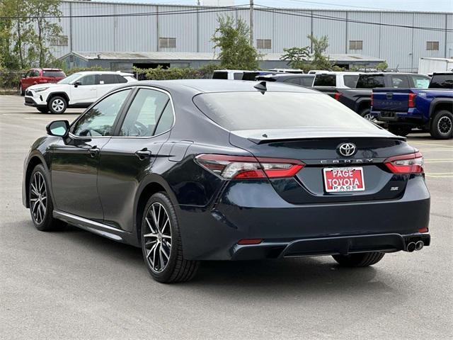 used 2021 Toyota Camry car, priced at $22,500