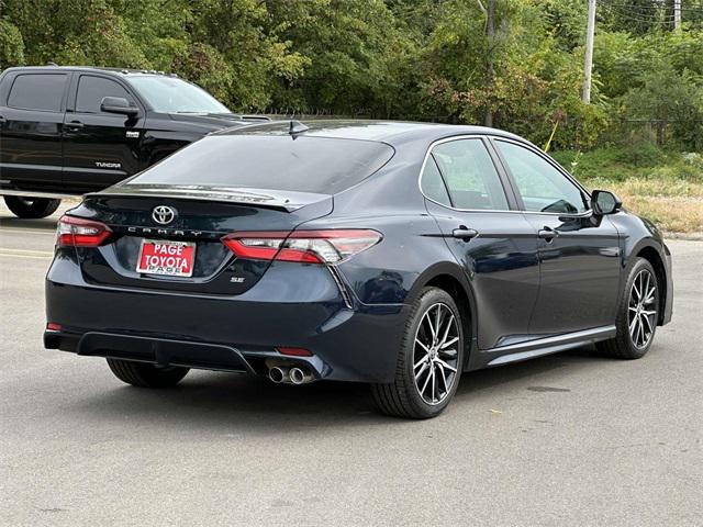 used 2021 Toyota Camry car, priced at $22,500