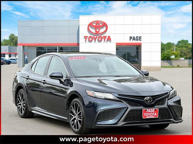 used 2021 Toyota Camry car, priced at $22,500