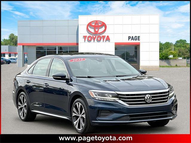 used 2022 Volkswagen Passat car, priced at $17,000