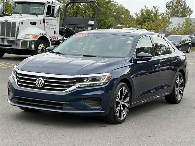 used 2022 Volkswagen Passat car, priced at $17,000