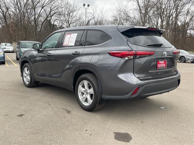 used 2021 Toyota Highlander car, priced at $31,000