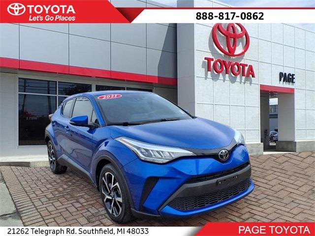 used 2021 Toyota C-HR car, priced at $22,500