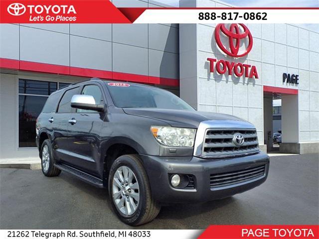 used 2015 Toyota Sequoia car, priced at $26,500
