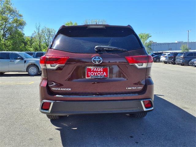 used 2019 Toyota Highlander car, priced at $22,000