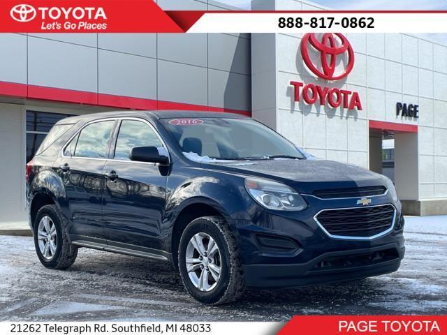 used 2016 Chevrolet Equinox car, priced at $5,490