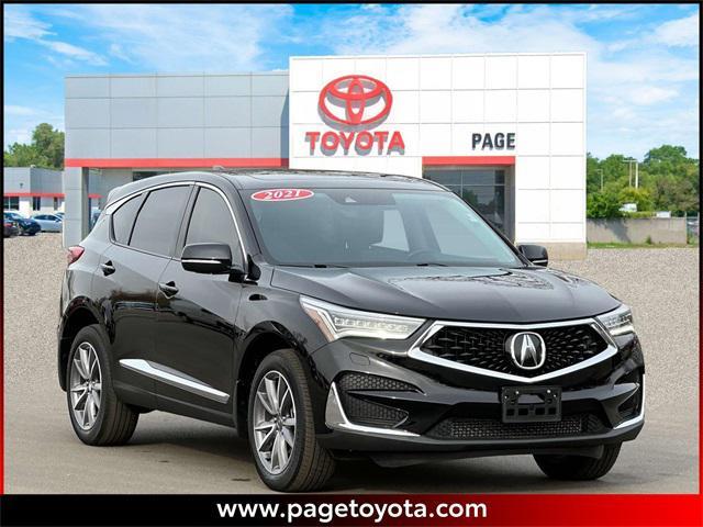 used 2021 Acura RDX car, priced at $34,000