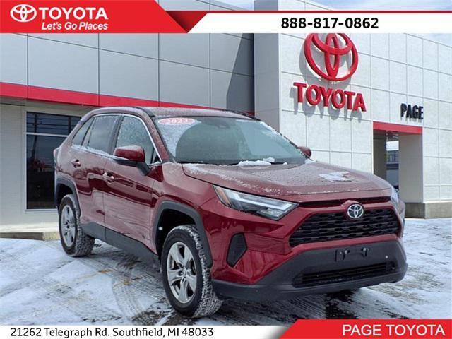 used 2023 Toyota RAV4 car, priced at $31,000