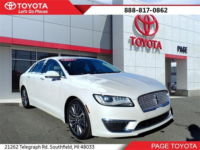 used 2017 Lincoln MKZ car, priced at $14,000