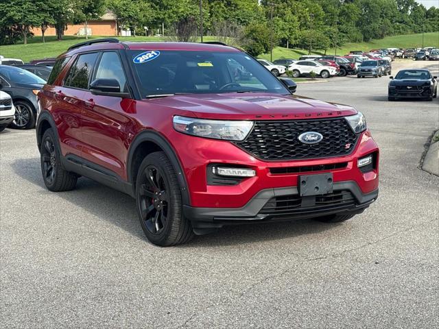 used 2021 Ford Explorer car, priced at $34,444