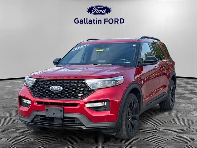 used 2021 Ford Explorer car, priced at $34,444