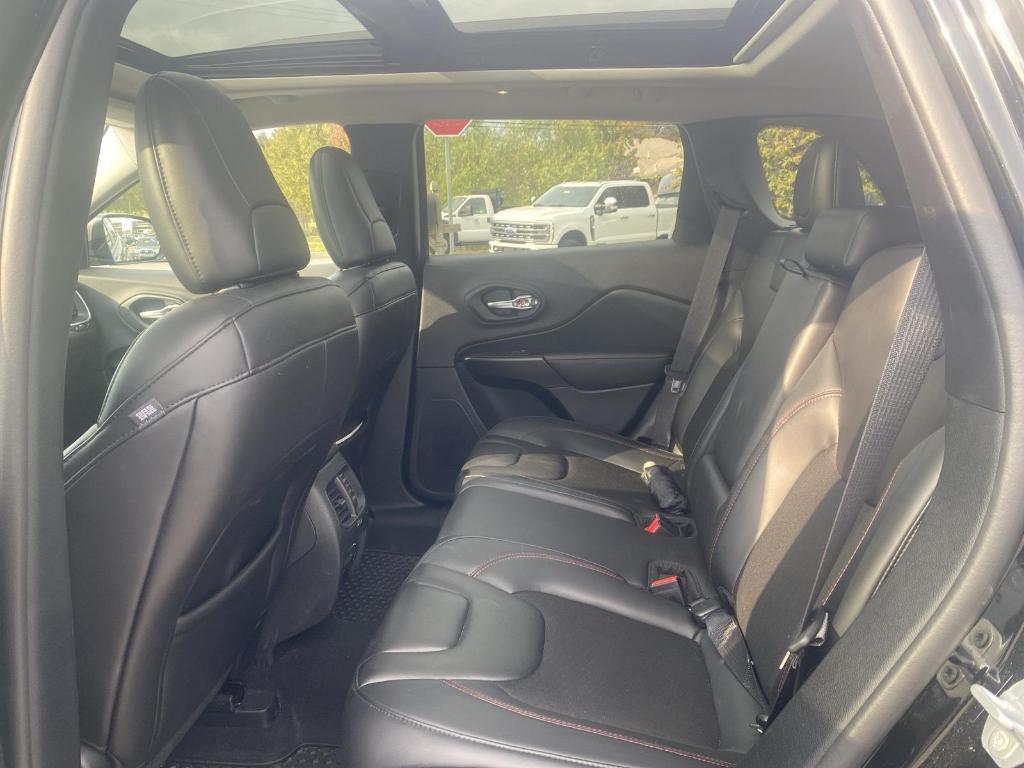 used 2019 Jeep Cherokee car, priced at $24,444