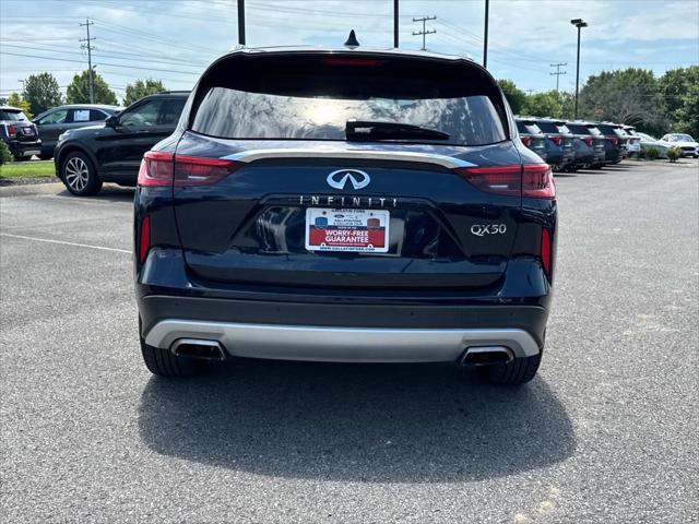 used 2021 INFINITI QX50 car, priced at $22,500