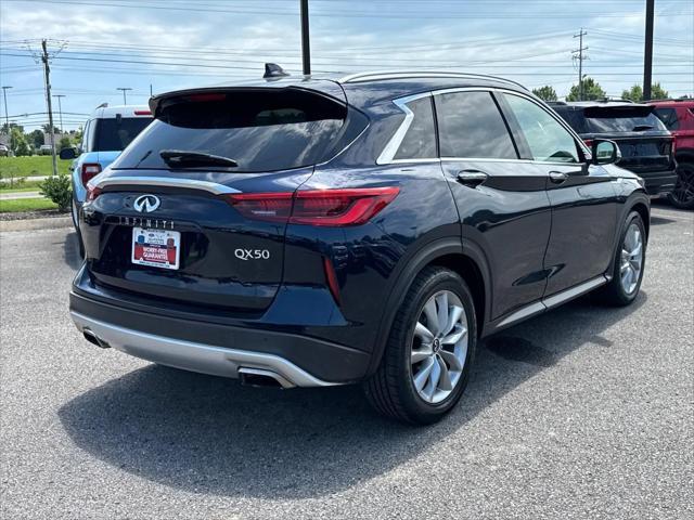 used 2021 INFINITI QX50 car, priced at $22,500
