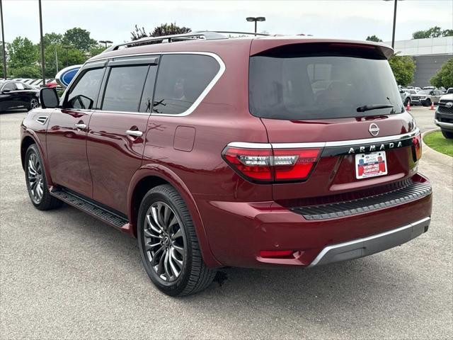 used 2024 Nissan Armada car, priced at $50,000