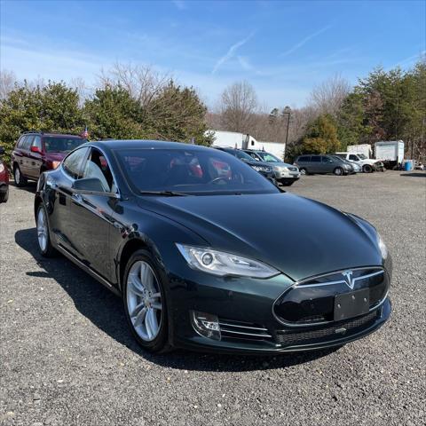 used 2014 Tesla Model S car, priced at $14,995