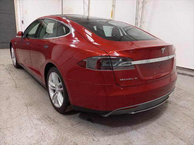 used 2014 Tesla Model S car, priced at $14,942