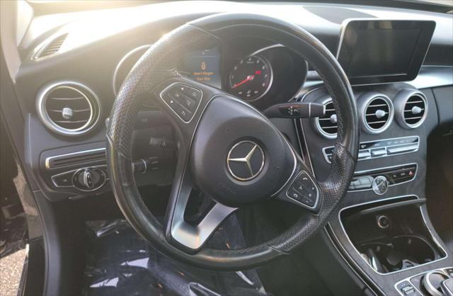 used 2015 Mercedes-Benz C-Class car, priced at $14,382