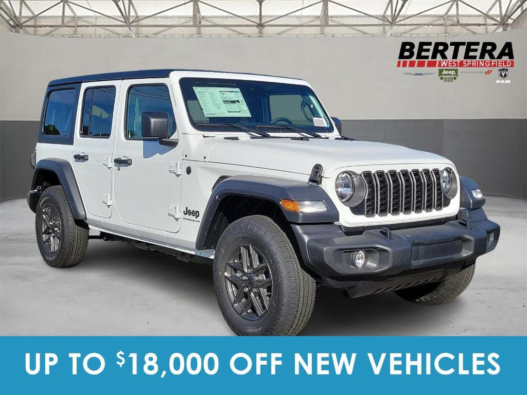 new 2024 Jeep Wrangler car, priced at $44,575