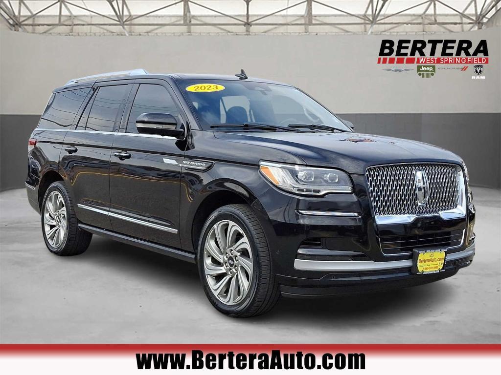 used 2023 Lincoln Navigator car, priced at $68,885
