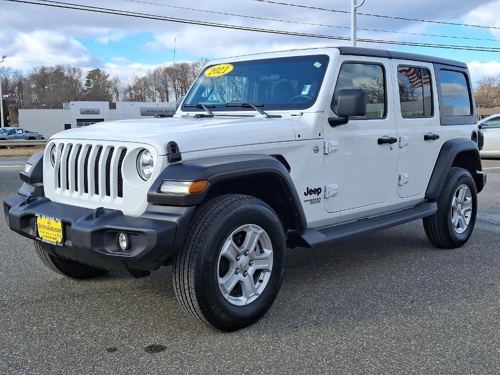 used 2021 Jeep Wrangler Unlimited car, priced at $30,995