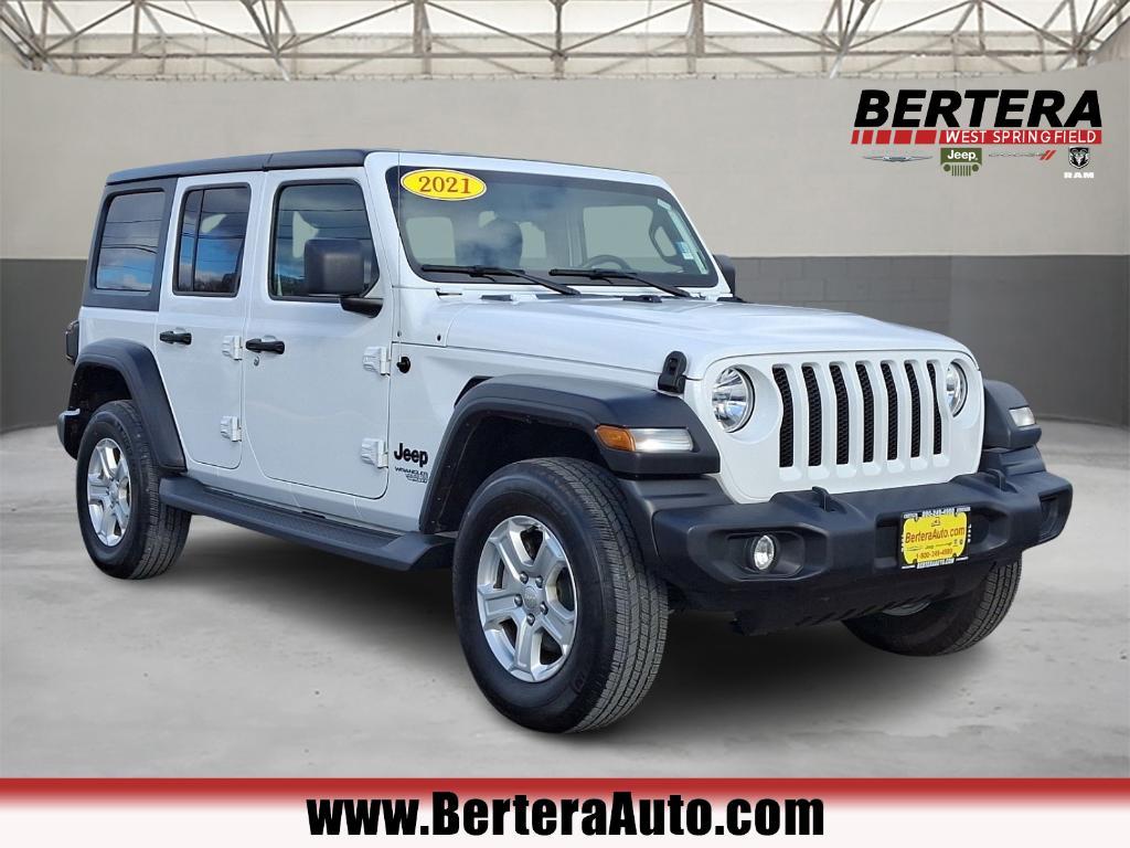 used 2021 Jeep Wrangler Unlimited car, priced at $30,995