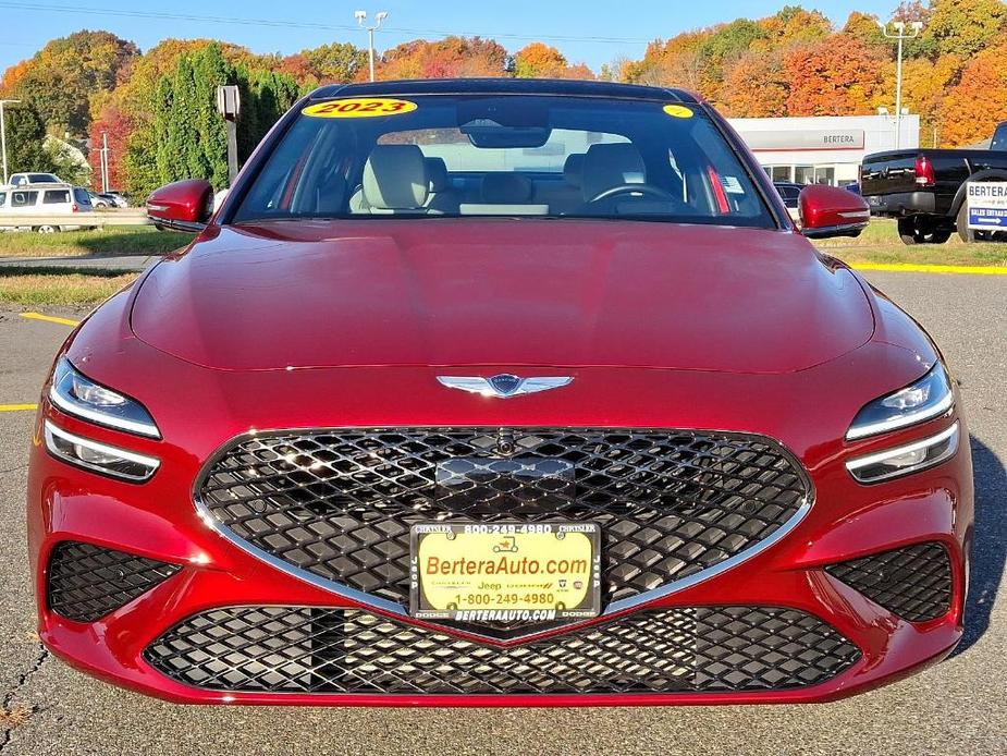 used 2023 Genesis G70 car, priced at $41,245