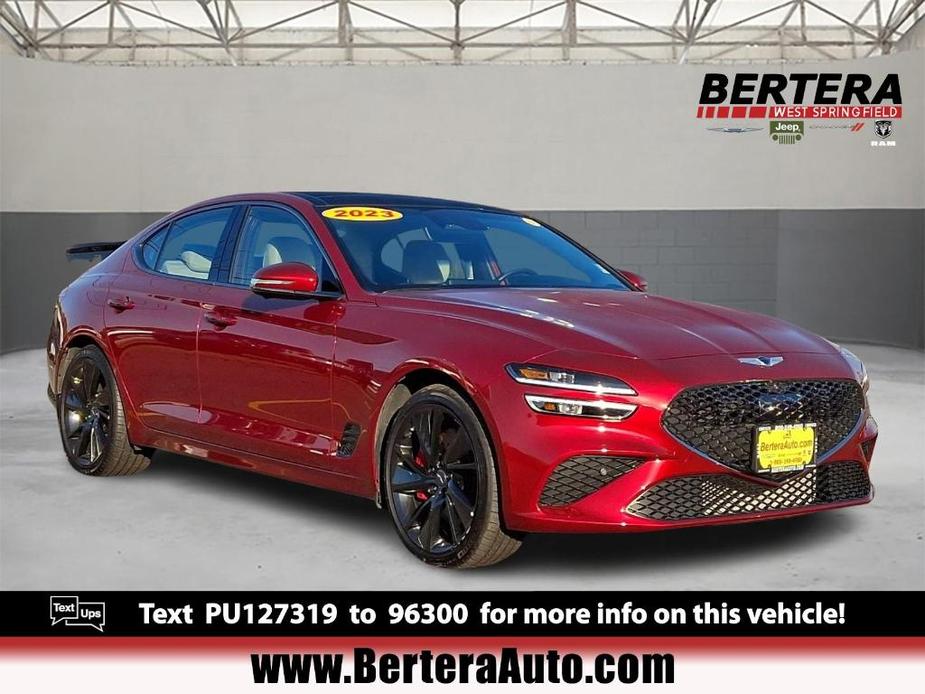 used 2023 Genesis G70 car, priced at $41,245